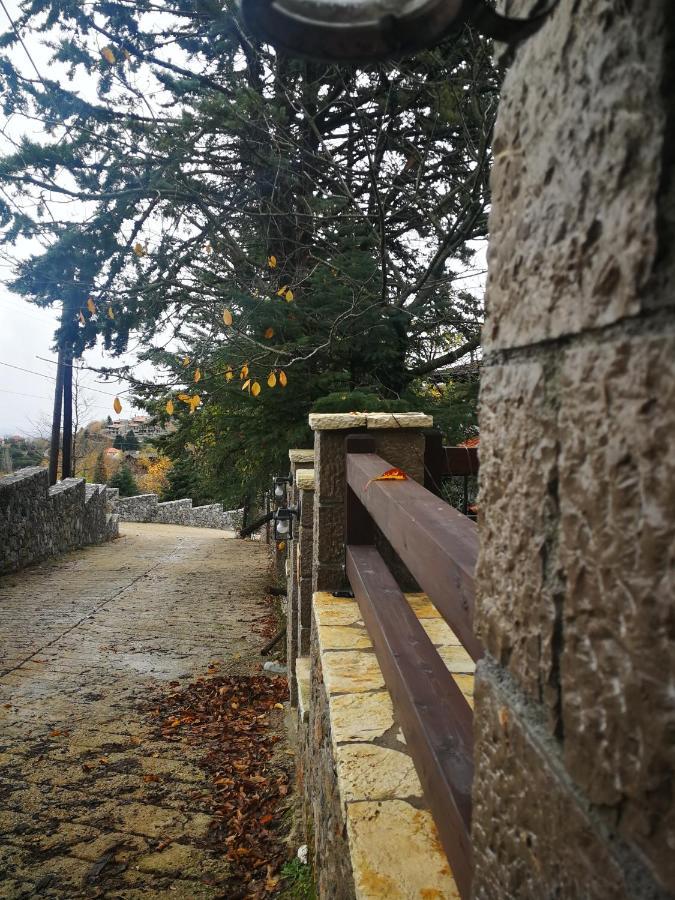 Dandy Villas Agoriani - Chalet Ivoni - Fireplace Eptalofos Exterior photo