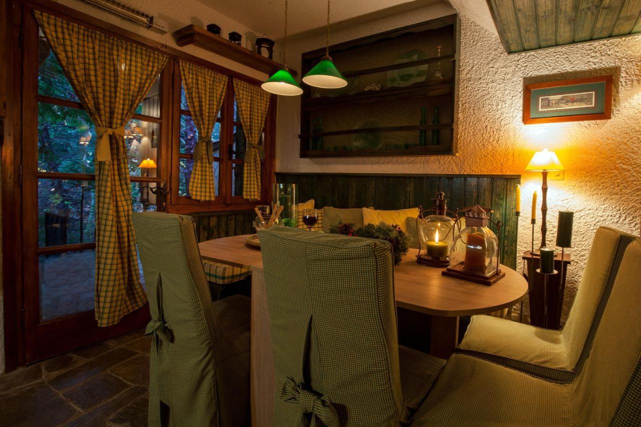 Dandy Villas Agoriani - Chalet Ivoni - Fireplace Eptalofos Exterior photo